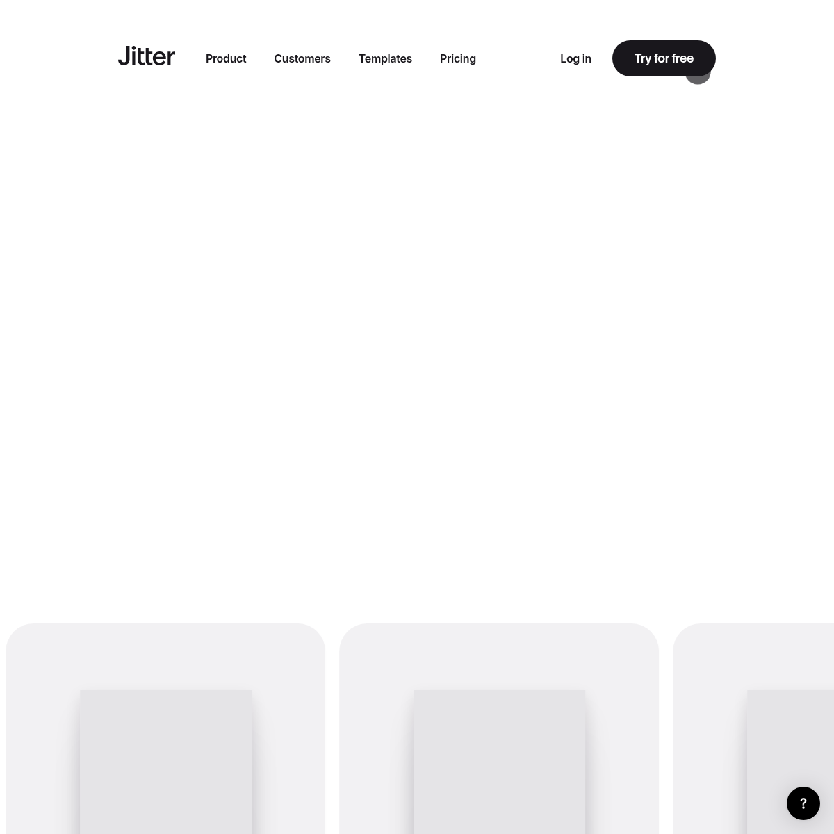 Screenshot of website.