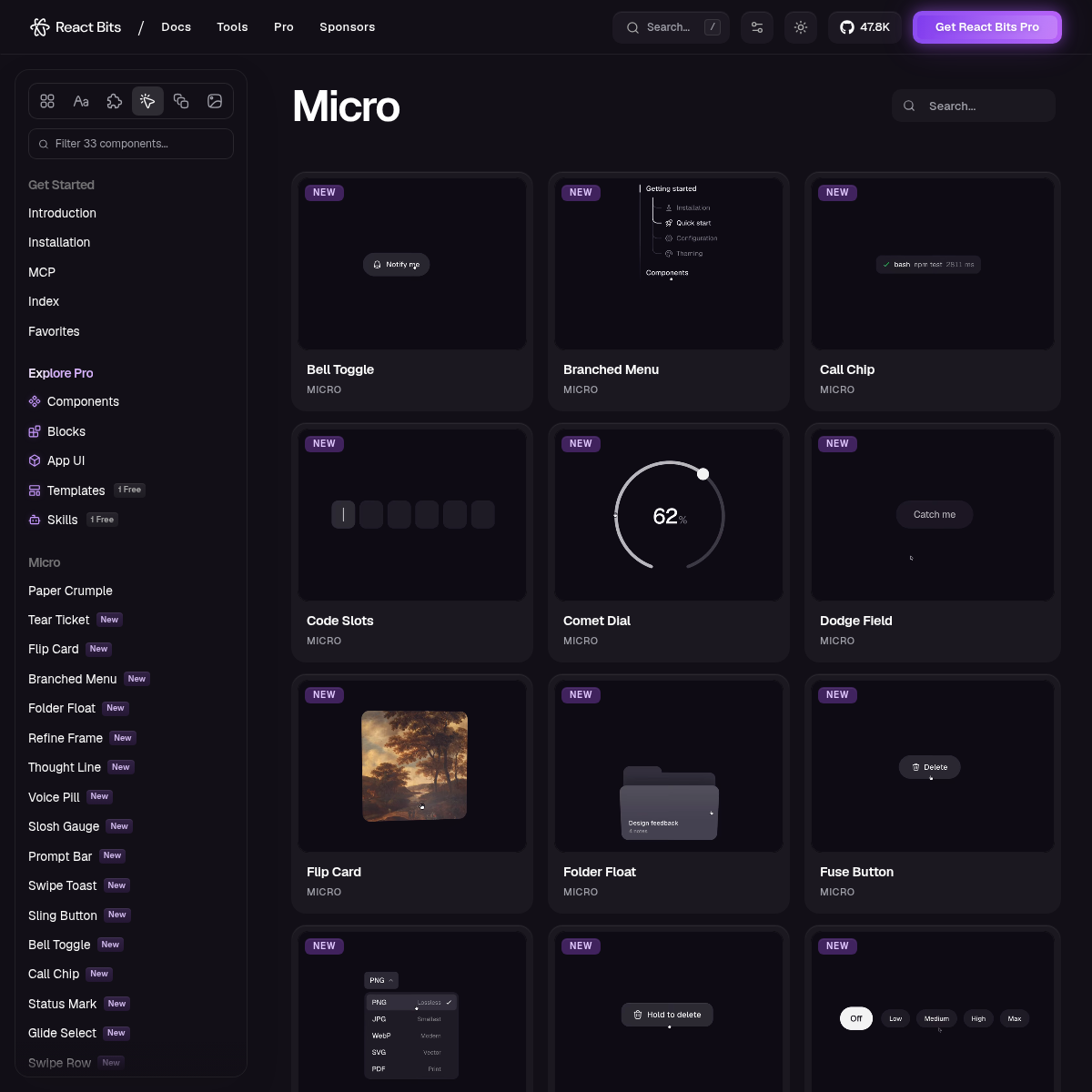 Screenshot of website.