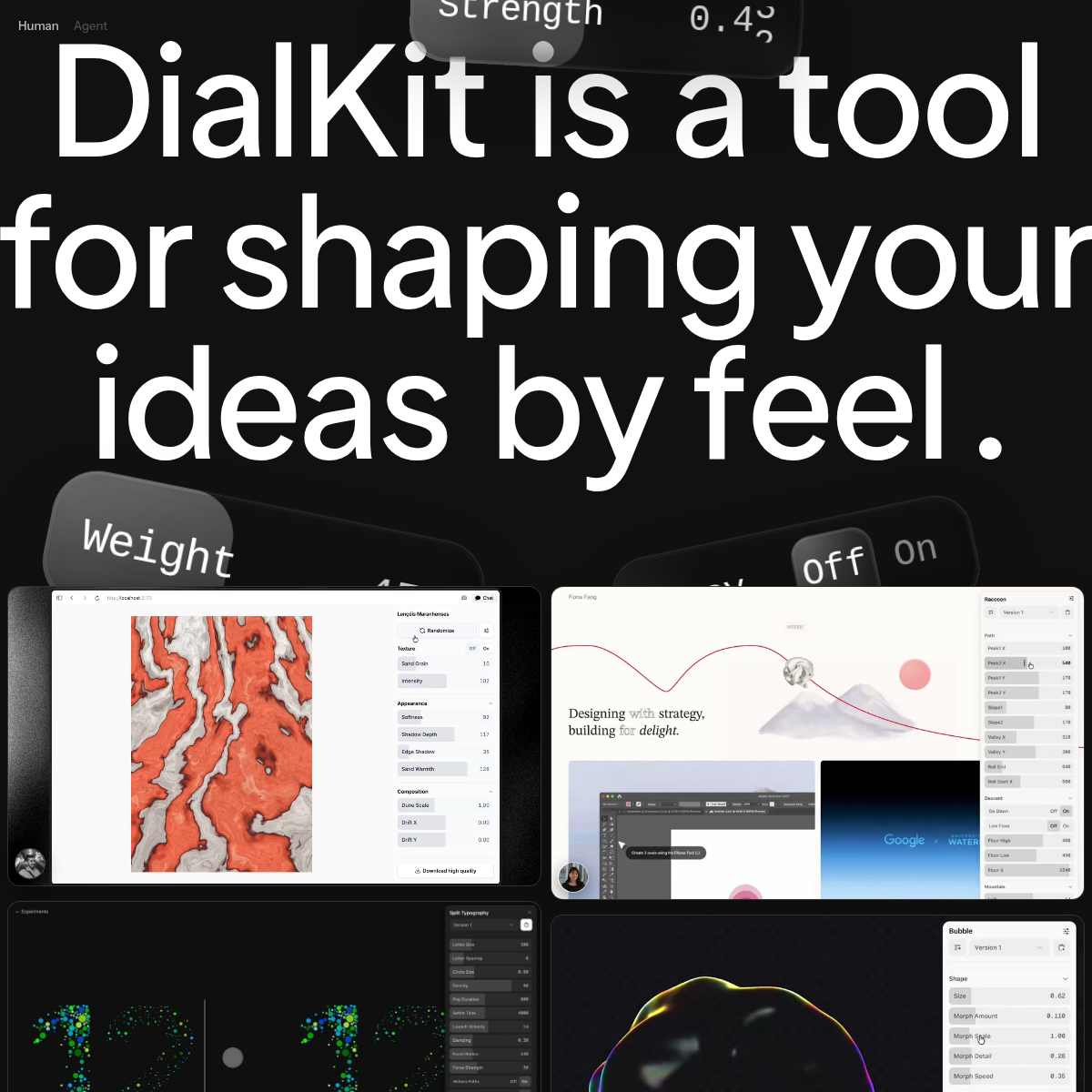 Screenshot of website.