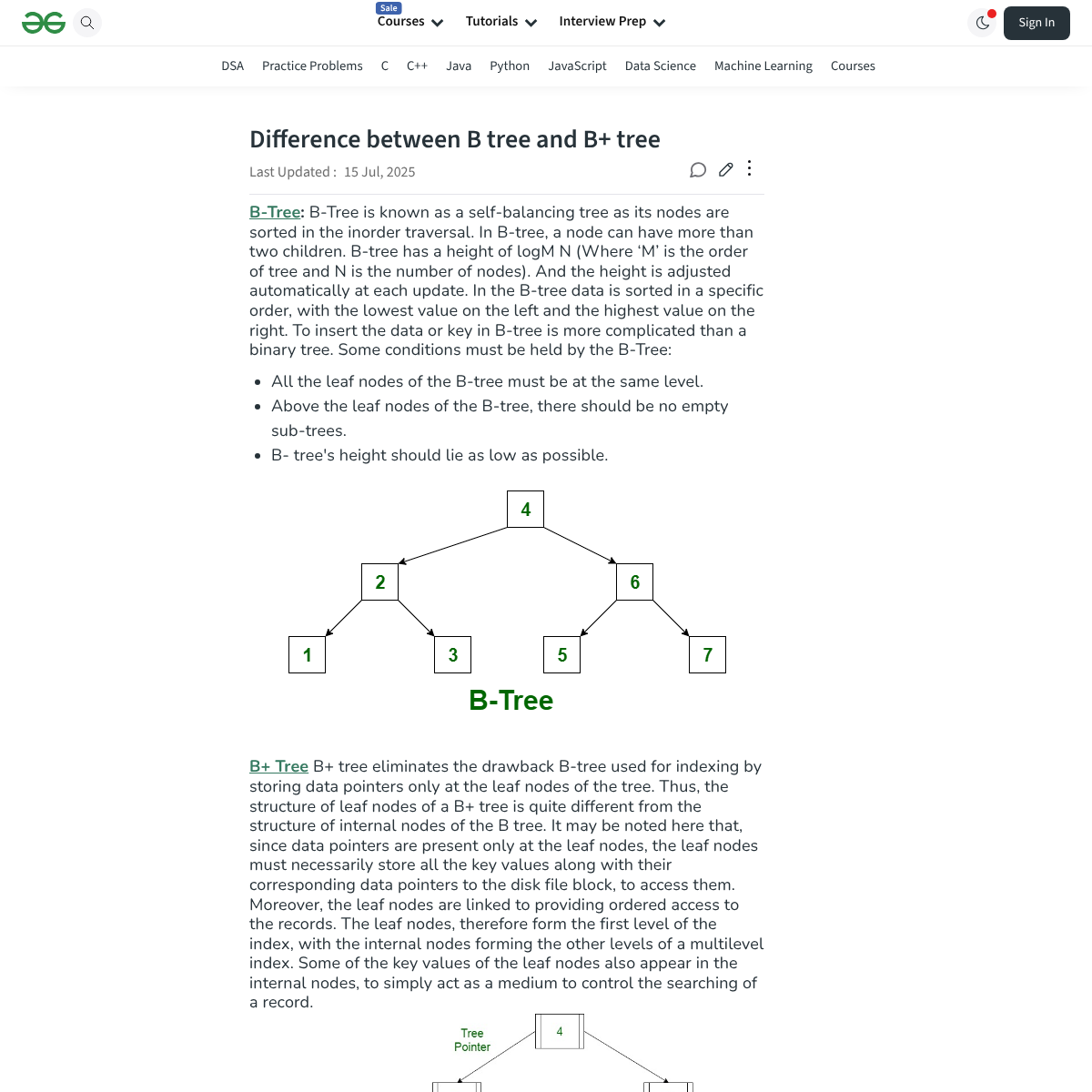 Screenshot of website.