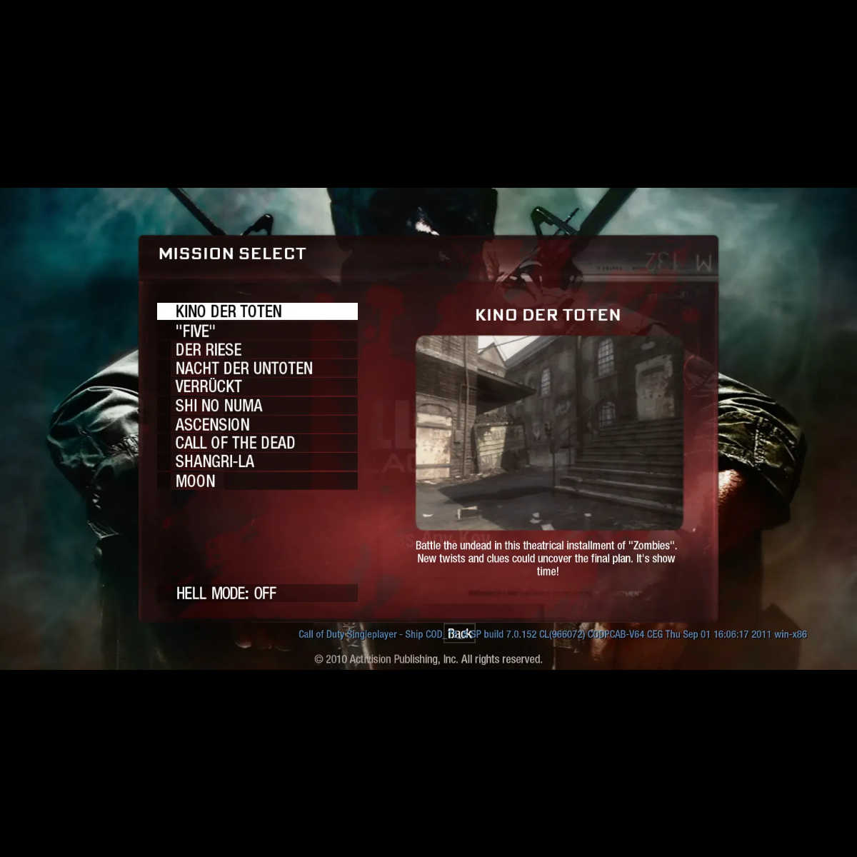 Screenshot of website.