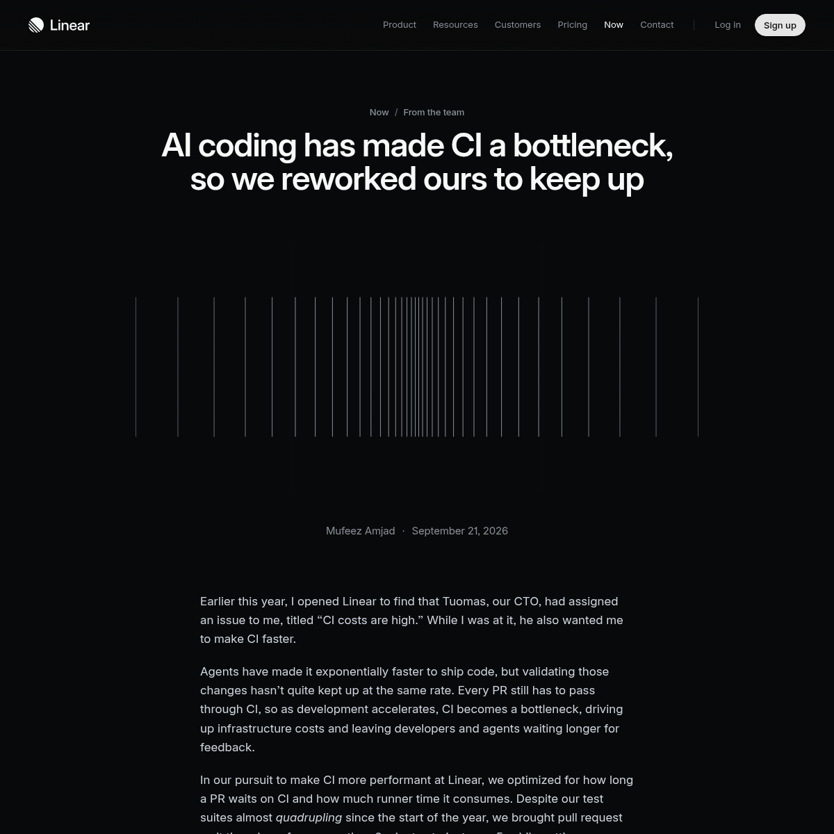 Screenshot of website.