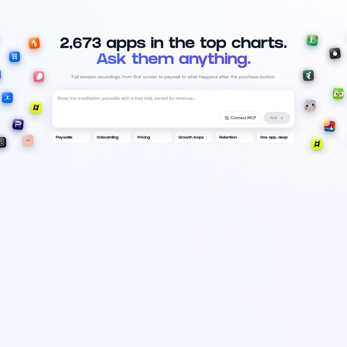 Screenshot of website.