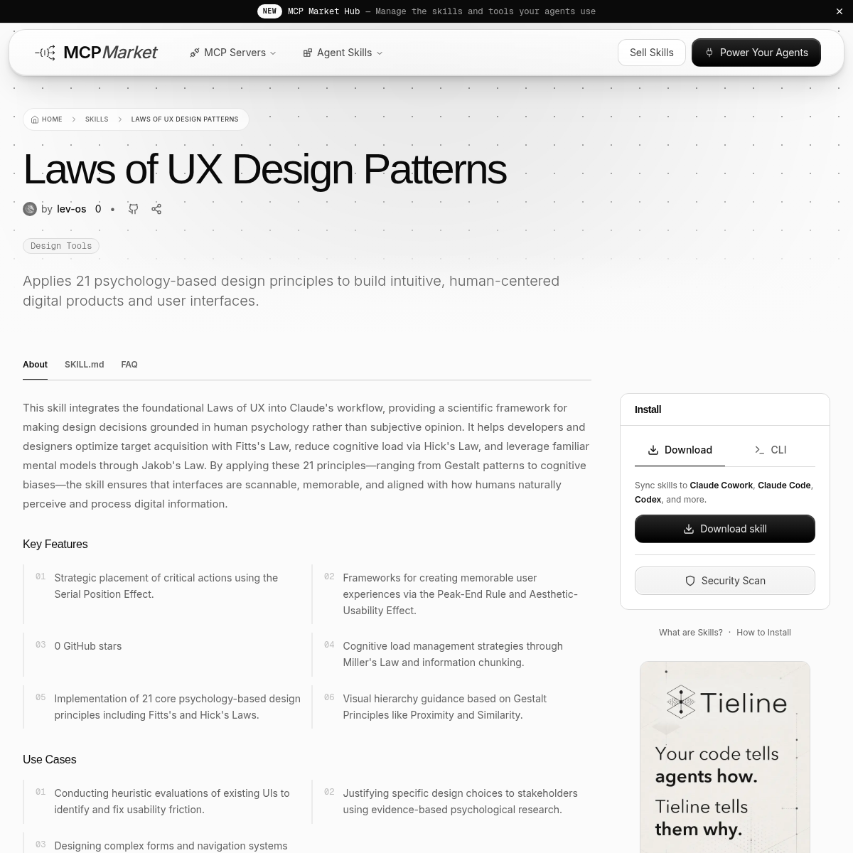 Screenshot of website.