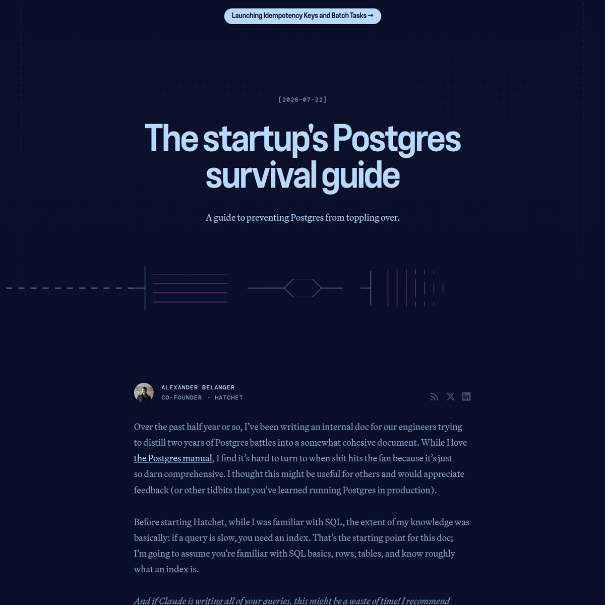 Screenshot of website.